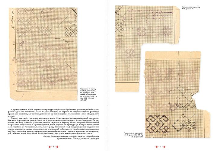 Ukrainian folk patterns. Collected by Olga Kosach-Kryvyniuk. Edition III